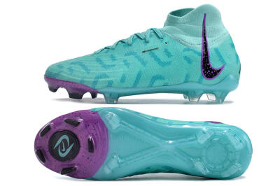 Nike Phantom Luna Elite NU FG Firm Ground Soccer Cleats - Jade/Purple/Black