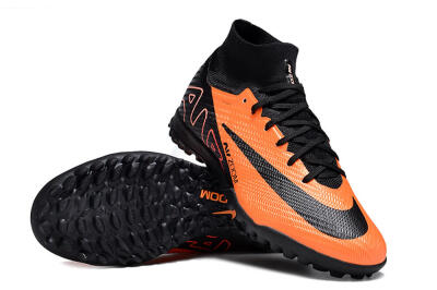 Nike Air Zoom Mercurial Superfly 9 Elite TF Artificial Turf Soccer Shoes - Orange/Black