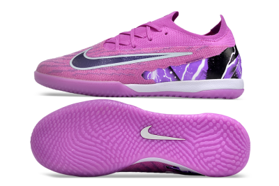 Nike Phantom GX Elite IC Indoor & Futsal Soccer Shoes - Purple/Black/White