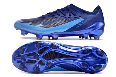 Adidas X Crazyfast Messi.1 FG Firm Ground Soccer Cleats - Blue/Jade/Black