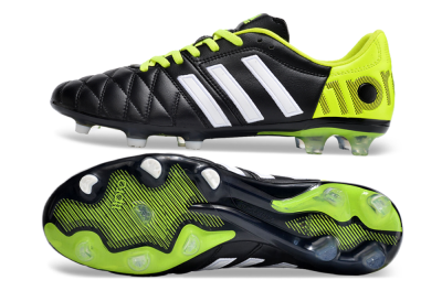Adidas Adipure11 Pro X PD25 TRX FG Firm Ground Soccer Cleats - Black/White/Yellow