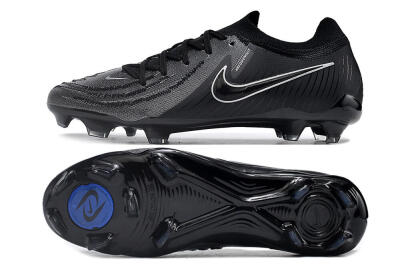 Nike Phantom Luna Elite Low FG Firm Ground Soccer Cleats - Grey/Black/White