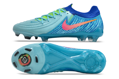 Nike Phantom Luna Elite FG Firm Ground Soccer Cleats - Green/Pink/Orange