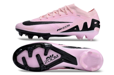 Nike Air Zoom Mercurial Vapor 15 Elite FG Firm Ground Soccer Cleats - Pink/Black