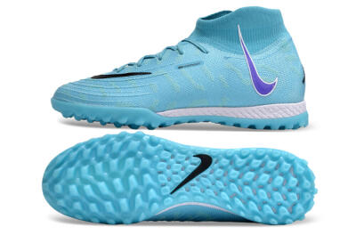Nike Phantom Luna 2 Elite TF Artificial Turf Soccer Shoes - Jade/Purple/Black/White