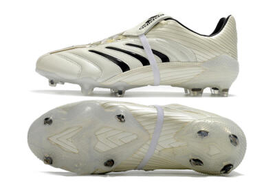Adidas Predator Absolute 20 FG Firm Ground Soccer Cleats - White/Black