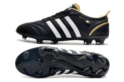 Adidas Adipure FG Firm Ground Soccer Cleats - Black/White