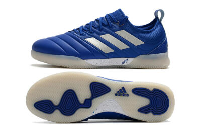 Adidas Copa Tango 20.1 IC Indoor & Futsal Soccer Shoes - Blue/White