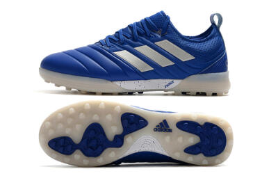 Adidas Copa Tango 20.1 TF Artificial Turf Soccer Shoes - Blue/Silver