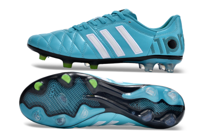 Adidas Adipure 11 PRO X PD25 TRX FG Firm Ground Soccer Cleats - Blue/White/Black