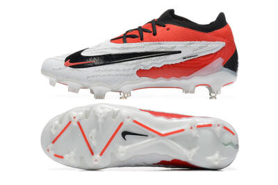 Nike Phantom GX Elite FG Firm Ground Soccer Cleats - White/Red/Black