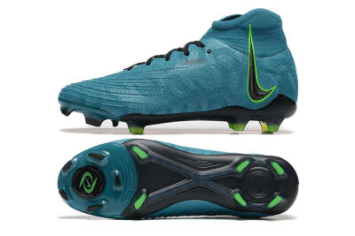 Nike Phantom Luna Elite NU FG Firm Ground Soccer Cleats - Blue/Black/Yellow