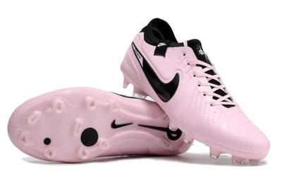 Nike Tiempo Legend 10 Elite FG Firm Ground Soccer Cleats - Pink/Black
