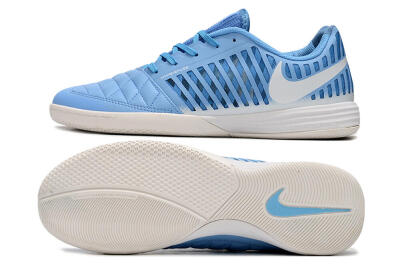 Nike Lunar Gato 2 IC Indoor & Futsal Soccer Shoes - Blue/White