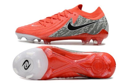 Nike Phantom Luna Elite FG Firm Ground Soccer Cleats - Red/Black/Green