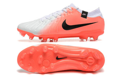 Nike Tiempo Legend 10 Elite FG Firm Ground Soccer Cleats - White/Pink/Black