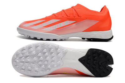 Adidas X Crazyfast.1 TF Artificial Turf Soccer Shoes - Red/White/Black