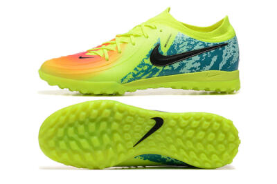 Nike Phantom GX 2 Elite TF Artificial Turf Soccer Shoes - Yellow/Green/Black