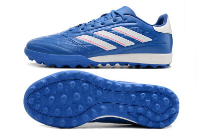 Adidas Copa Pure.3 TF Artificial Turf Soccer Shoes - Blue/White/Pink