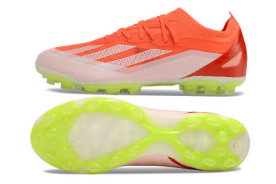 Adidas X Crazyfast.1 FG Firm Ground Soccer Cleats - Red/White/Yellow