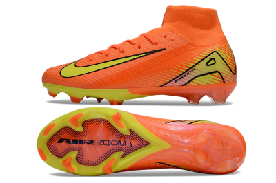 Nike Air Zoom Mercurial Superfly 10 Elite FG Firm Ground Soccer Cleats - Red/Yellow/Black