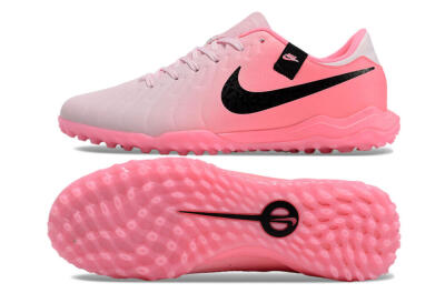 Nike Tiempo Legend 10 Academy TF Artificial Turf Soccer Shoes - Pink/Black