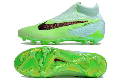 Nike Phantom GX Elite FG Firm Ground Soccer Cleats - Green/Brown/Black