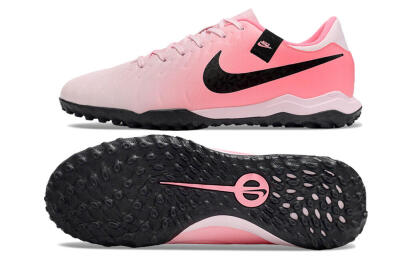 Nike Tiempo Legend 10 Academy TF Artificial Turf Soccer Shoes - Pink/Black/White