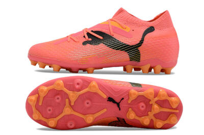 Puma Future Ultimate MG Multi Ground Soccer Cleats - Red/Black/Orange