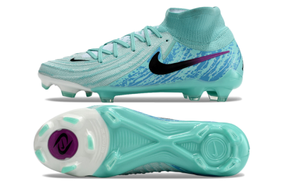 Nike Phantom Luna 2 Elite LV8 FG Firm Ground Soccer Cleats - Jade/Black/Purple