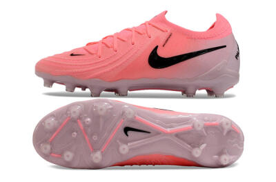 Nike Phantom Luna Elite AG Artificial Grass Soccer Cleats - Pink/Black/White