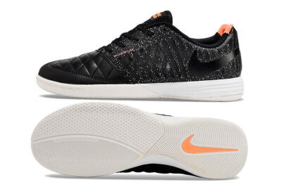 Nike Lunar Gato 2 TF Indoor & Futsal Soccer Shoes - Black/White/Orange