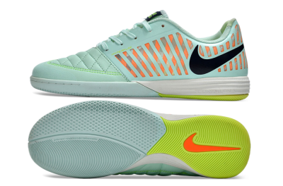 Nike Lunar Gato 2 IC Indoor & Futsal Soccer Shoes - Jade/Black/Red