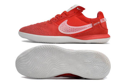 Nike Street Gato IC Indoor & Futsal Soccer Shoes - Red/White