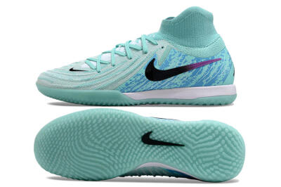 Nike Phantom Luna Elite NU IC Indoor & Futsal Soccer Shoes - Jade/Black/Purple