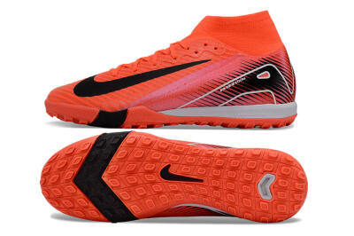 Nike Air Zoom Mercurial Superfly 10 Elite TF Artificial Turf Soccer Shoes - Red/Black/White