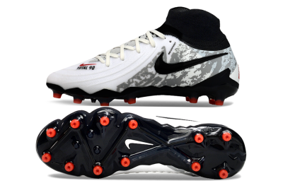 Nike Phantom Luna Elite Total 90 AG Artificial Grass Soccer Cleats - White/Black/Orange