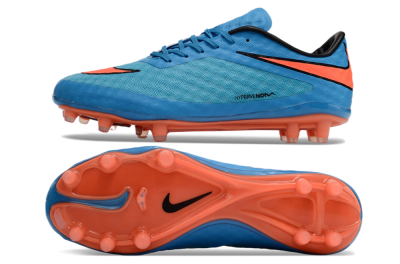 Nike Hypervenom Phantom FG Firm Ground Soccer Cleats - Blue/Orange