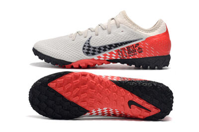 Nike Mercurial Vapor 13 Pro TF Artificial Turf Soccer Shoes - White/Black/Red