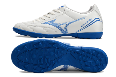 Mizuno Monarcida Neo TF Artificial Turf Soccer Shoes - White/Blue