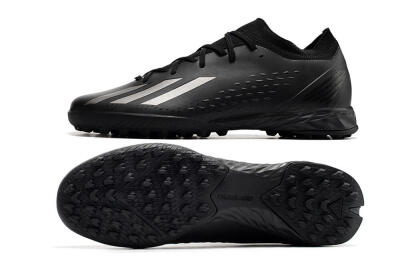 Adidas X Speedportal.3 TF Artificial Turf Soccer Shoes - Black/Silver
