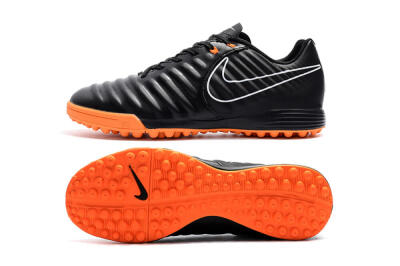 Nike Tiempox Ligera IV TF Artificial Turf Soccer Shoes - Black/White/Red