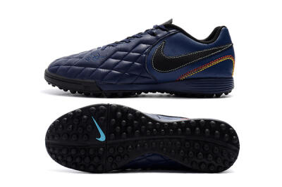 Nike Tiempox Finale 10R TF Artificial Turf Soccer Shoes - Blue/Black/Red