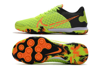 Nike React Gato IC Indoor & Futsal Soccer Shoes - Yellow/Red/Black