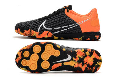 Nike React Gato IC Indoor & Futsal Soccer Shoes - Black/Red/White