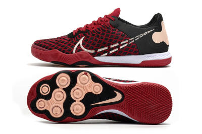 Nike React Gato IC Indoor & Futsal Soccer Shoes - Red/White/Black