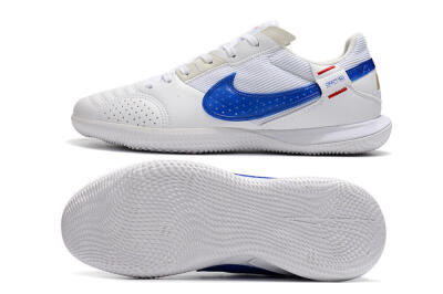 Nike Street Gato IC Indoor & Futsal Soccer Shoes - White/Red/Blue