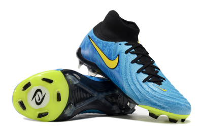 Nike Phantom Luna Elite FG Firm Ground Soccer Cleats - Blue/Yellow/Black