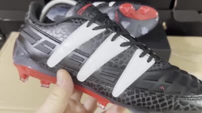 Adidas Predator 94 FG Limited Edition FG Firm Ground Soccer Cleats - Black/Red/White