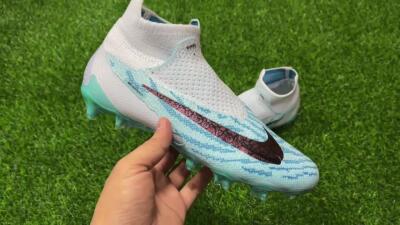 Nike Phantom GX Elite FG Firm Ground Soccer Cleats - Jade/Black/Gold